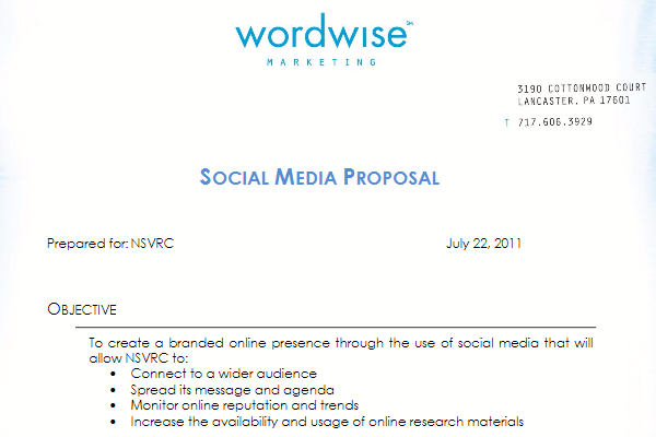 Social Media Marketing Proposal Template