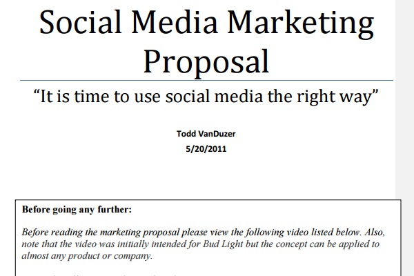 social media proposal template download 18